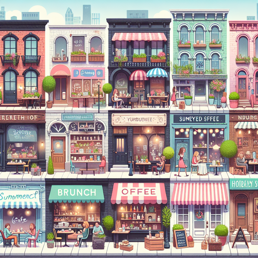 나인블럭, 감성 가득 브런치와 커피로 완성되는 주말의 여유