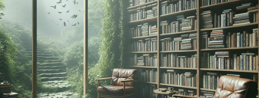 에코의 서재, 책과 커피가 공존하는 자연 속 감성 아지트