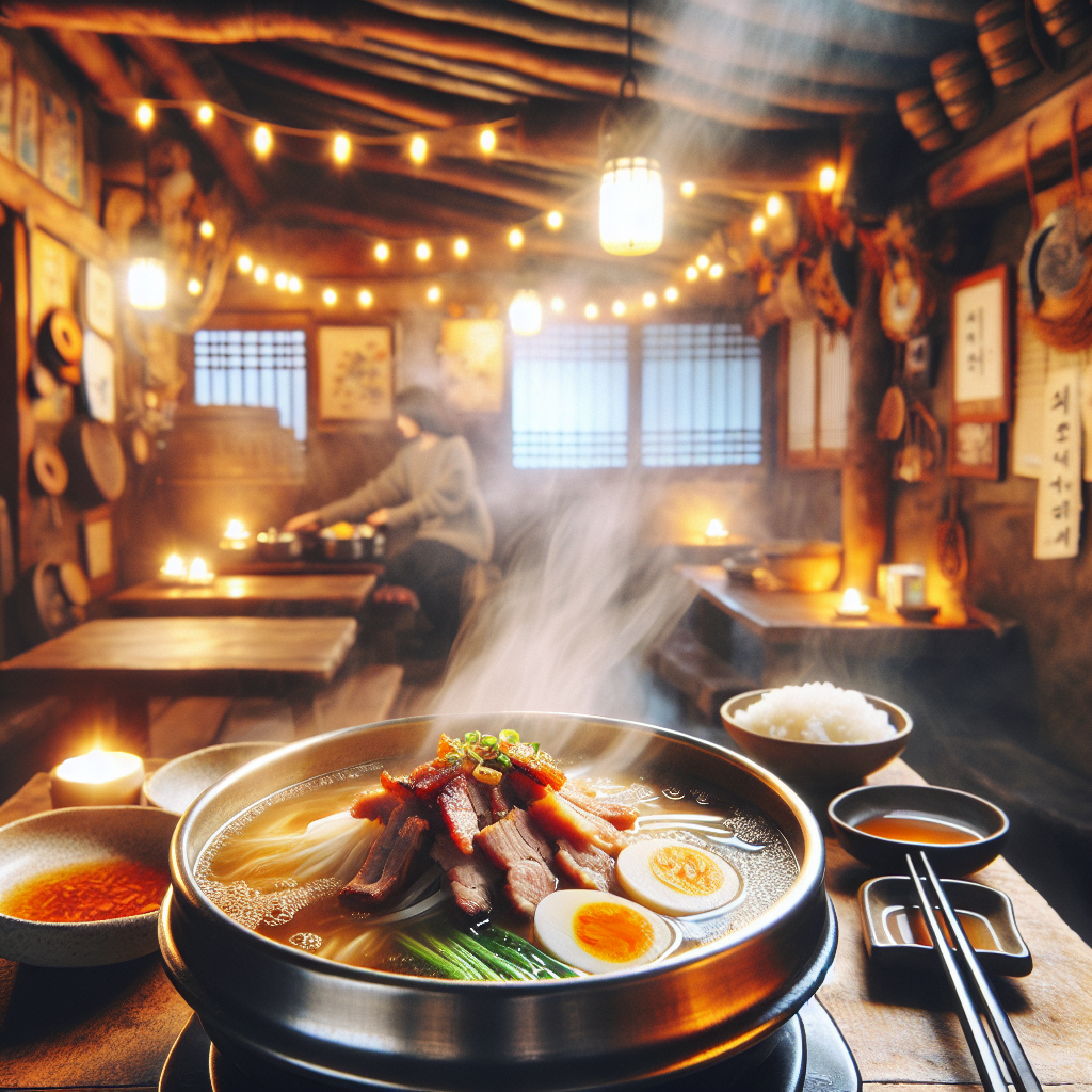 백암순대, 전통 순대국과 푸짐한 수육으로 사랑받는 맛집