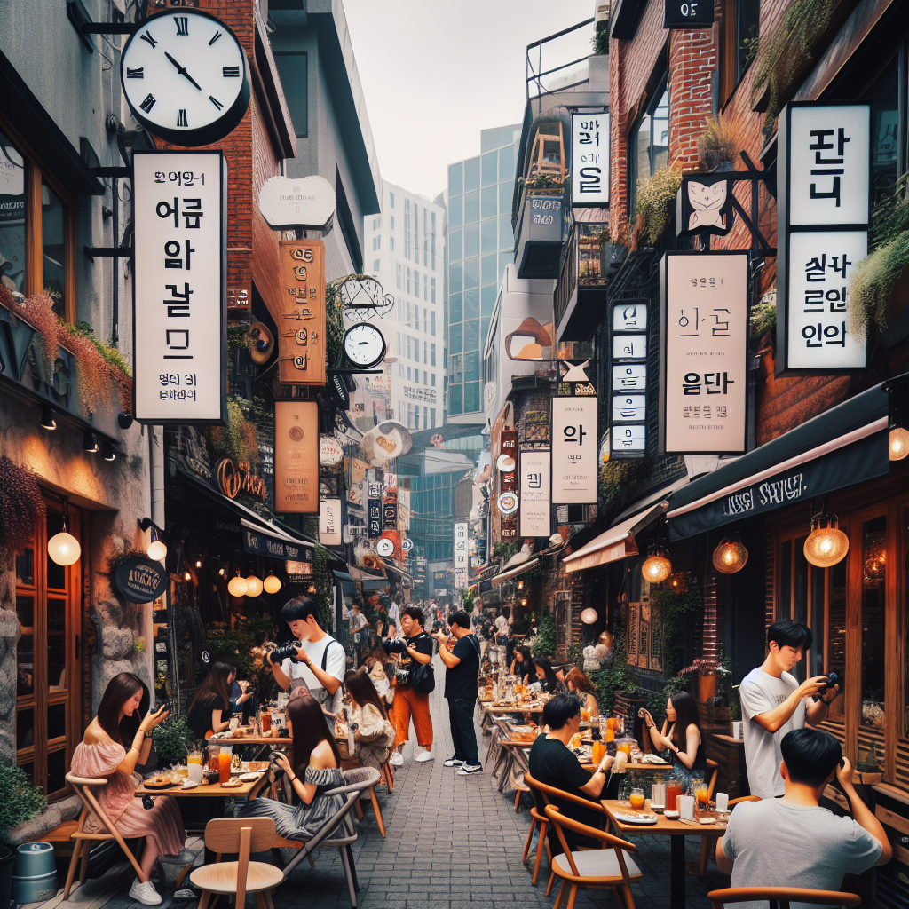 보정동카페거리, 감성 가득한 브런치와 사진 맛집들의 집합소