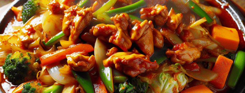 용인닭갈비, 철판 위에서 지글지글 볶아먹는 추억의 맛