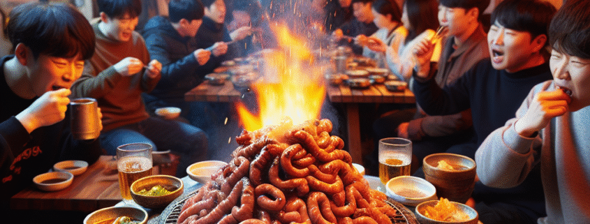 기흥곱창, 고소한 곱의 풍미로 불향 가득 즐기는 야식 명소