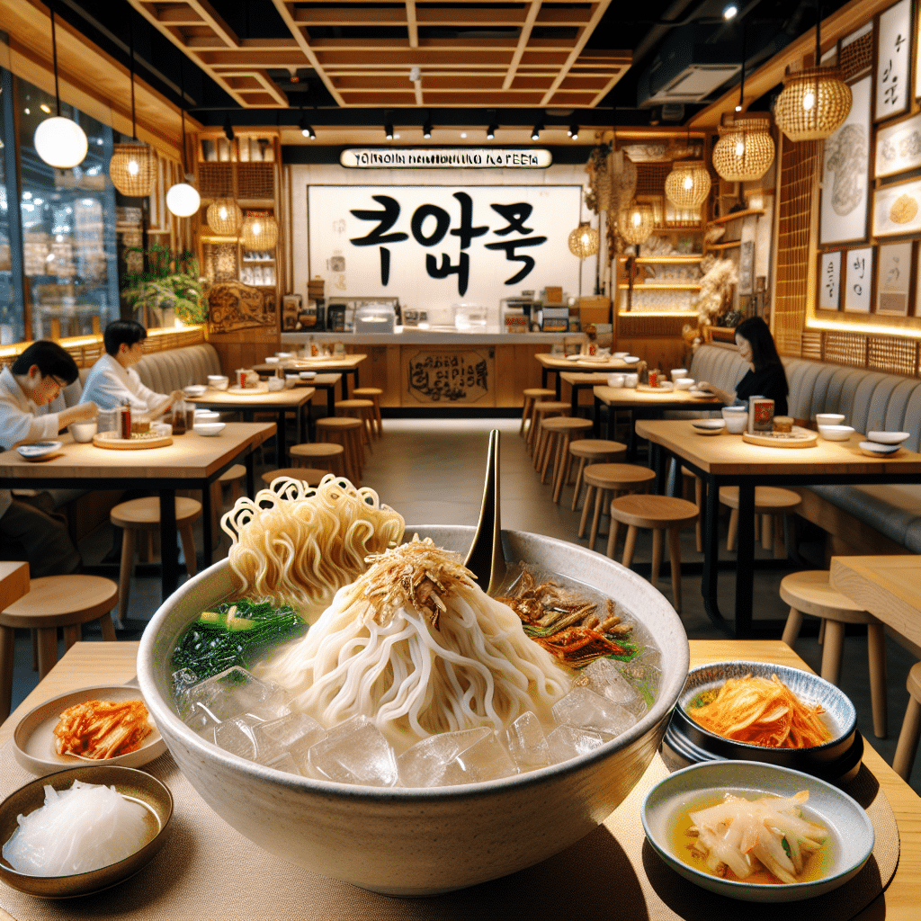 용인함흥냉면, 시원한 육수와 쫄깃한 면발이 자랑인 냉면 맛집