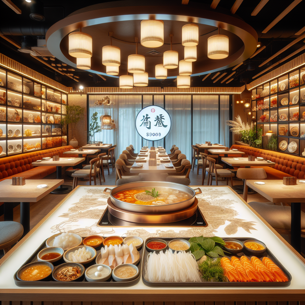 죽전마라탕, 깔끔한 마라소스와 신선한 재료가 어우러진 인기 식당